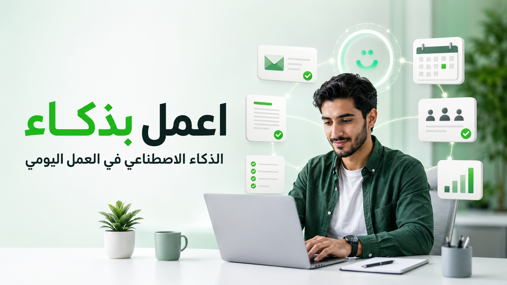 اعمل بذكاء: تطبيقات الذكاء الاصطناعي في العمل اليومي
